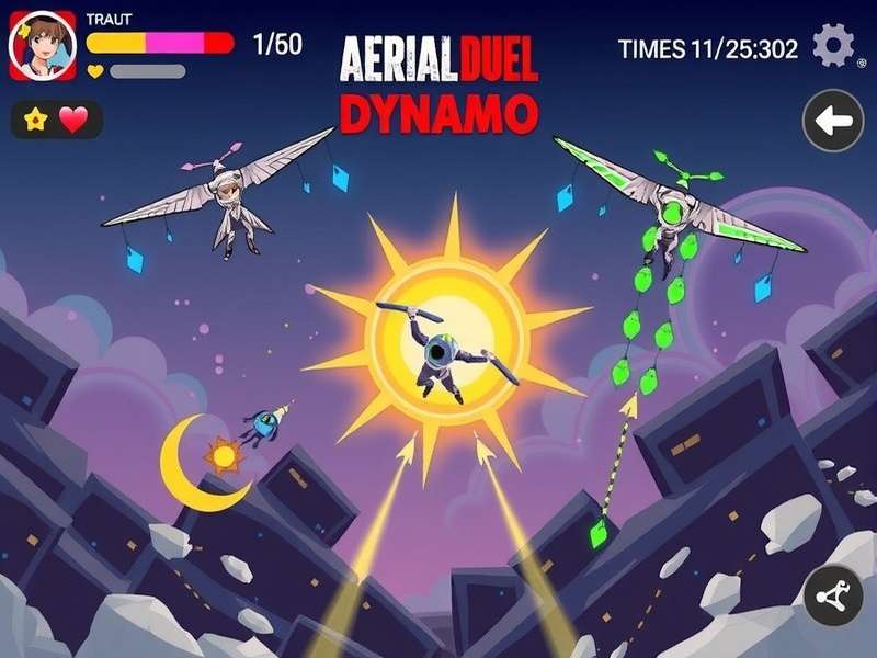 Aerial Duel Dynamo Game Features Showcase